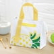 thumbnail image 5 of Bolsa De Pícnic Triángulo portátil Bolsas de picnic Bolsa de almuerzo con aislamiento de película de aluminio (Blanco), 5 of 8