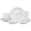 Fiesta 20-Piece Dinnerware Set in White