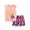 j-239Light Pink113, variant on MEZZALL Girls Outfit Sets Short Sleeve Tee And Shorts Two Piece Casual Playwear With Cute Cartoon Print Lightweight Summer Clothes Sets Kids Breathable Comfort