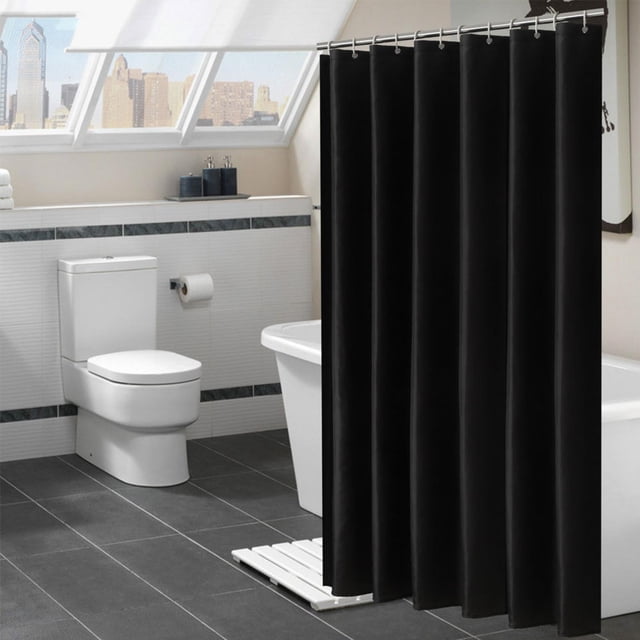 Cortina De Baño, Cortina De Ducha, Suave Y Fácil De Instalar, Accesorio De Baño, Para Baño Para El Hogar EOTVIA 200x180cm