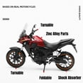 thumbnail image 4 of 1/12 Honda CB400X Adventure ADV Toy Motorcycle CCA MSZ Diecast Metal Model 1:12 Racing Miniature Collection Gift For Boy Kid Silver Without Box, 4 of 6