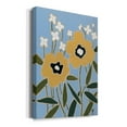 thumbnail image 2 of Woodblock Floral II Premium Gallery Wrapped Canvas - Ready to Hang, 2 of 9