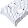 thumbnail image 1 of Mantel de PVC impermeable, a prueba de aceite y a prueba de salpicaduras para mesa de comedor, 1 of 5