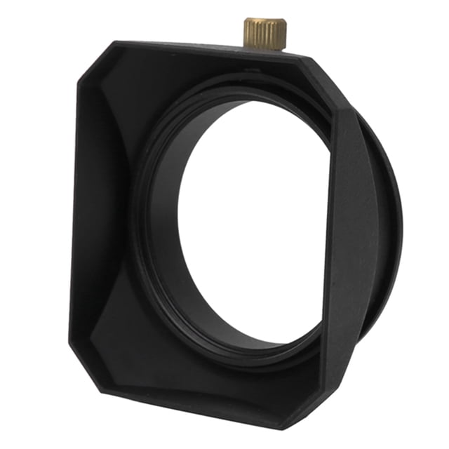 Camera Lens Hood Shade Square Lens Hood Accessory for Mirrorless Cameras Digital Video Lens Filter