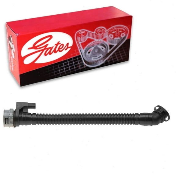 Gates Oil Separator To Intake Engine Crankcase Breather Hose compatible with Ford F-250 Super Duty 6.7L V8 2011-2012