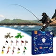 thumbnail image 2 of Advent Calendar Fishing Christmas Countdown Set for Men and Teen Boys Holiday Surprise with Daily, 2 of 7
