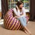 thumbnail image 4 of Posh Creations Bean Bag Chair, 4 ft, Multple Colors, 4 of 4