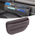 thumbnail image 6 of jiaping Car Seat Filler Storage Pocket Waterproof Slot Filling Expansion Space Interior Dark Brown, 6 of 9