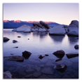 thumbnail image 3 of 14 x 14 Purple Rocks by PhotoINC Studio - Wall Art Print on Canvas Fabric Black, 3 of 3
