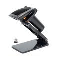 thumbnail image 1 of BWHS25L 1D/2D/QR Barcode Scanner with Foldable Stand - 3-in-1 Connectivity (2.4G Wireless, Bluetooth, Wired), 300 Scans/sec High-Speed Decoding, 2000mAh Battery, IP52 Protection, USB Cable Included, 1 of 7