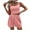 B-Pink, variant on Jinhomg Womens Spring Summer Outfits 2 Piece Knitted Lounge Sets Plus Size Comfy Sleeveless Crop Tank Tops with Elastic Waist Wide Leg Shorts Coffee L