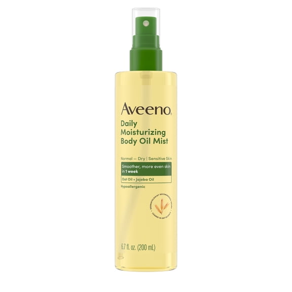 Aveeno Daily Moisturizing Body Oil Mist with Oat Oil, 6.7 fl. oz
