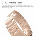 thumbnail image 2 of Stainless Steel Watch Band For Samsung Galaxy Watch 4 40/44 Classic 42/46 Strap, 2 of 4