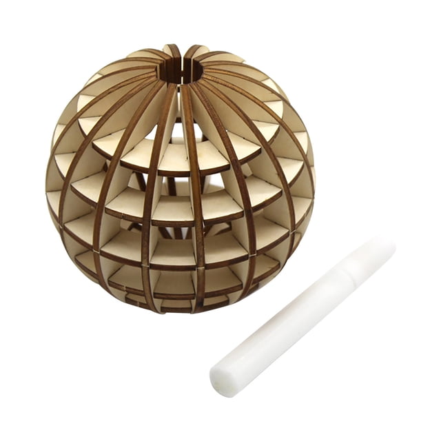 Diy Wooden Assembled Hollow Out Decompression Toy For Children Manual Assembly Skill Building Educational Puzzle Fun For Kids Hands On Activity