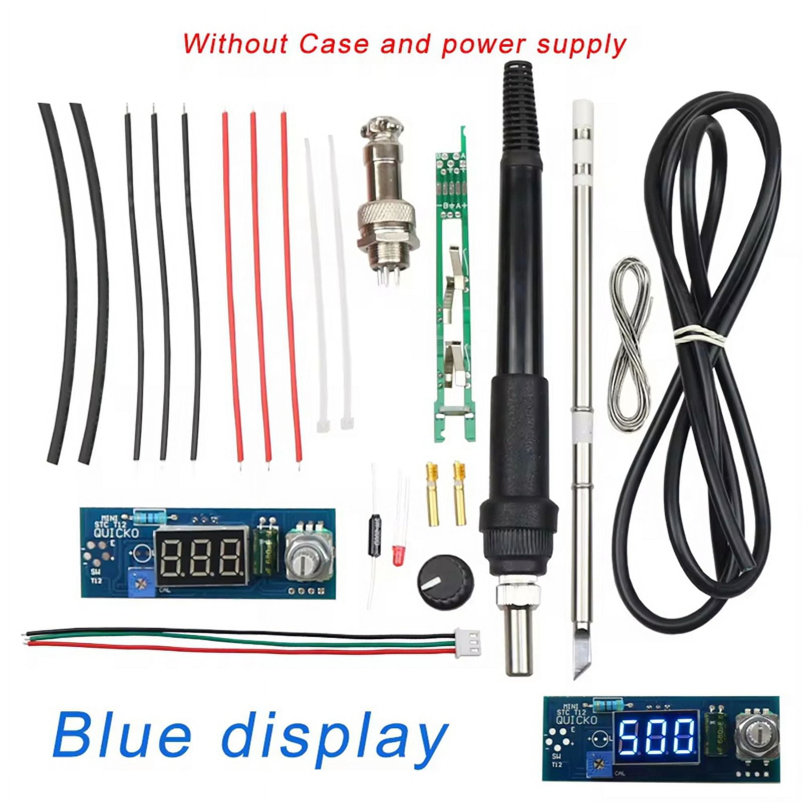 -T12 Solder Iron DIY Kits, Digital Soldering Iron Station Kits