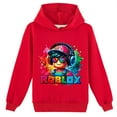 thumbnail image 1 of Roblox Chandails à Capuche Décontractés Manches Longues Hauts Amples pour Adolescents (8-16 Ans), 1 of 2