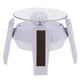 thumbnail image 1 of Soporte giratorio para exhibición de joyas, teléfono, fotografía, tazas, alimentado, 4 Base blanca y luz, 1 of 9