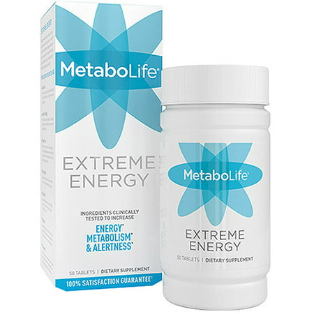 MetaboLife - Energie Extreme Stage 2 Gestion du poids Support - 50 comprimés