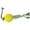 Yellow, variant on Dog Chew Toys for Aggressive Chewers, Likaty Indestructible Rope Dog Ball Toy Puppy Chew Teething Toys for Large Medium Small Dogs,Green