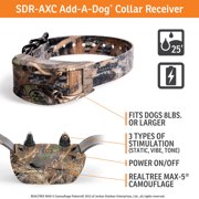 SportDOG WetlandHunter 425X Add-A-Dog Collar, Realtree Max-5 Camo | Expands 425X/425 Systems, DryTek Waterproof, Submersible to 25 Ft, 2-Hour Quick-Charge Battery, Collar Only