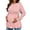 Light-Pink, variant on WellSize Women Maternity Tops Casual Tunic Fall Shirts Crew Neck Long Sleeve Pregnancy Clothes