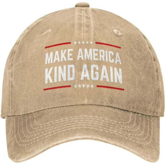Make America Kind Again Denim Hat Be Kind Trucker Hat Men Women Dad Baseball Cap