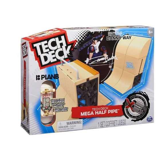Tech Deck Danny Way Mega Half Pipe X-Connect Park Creator Customizable Ramp Set