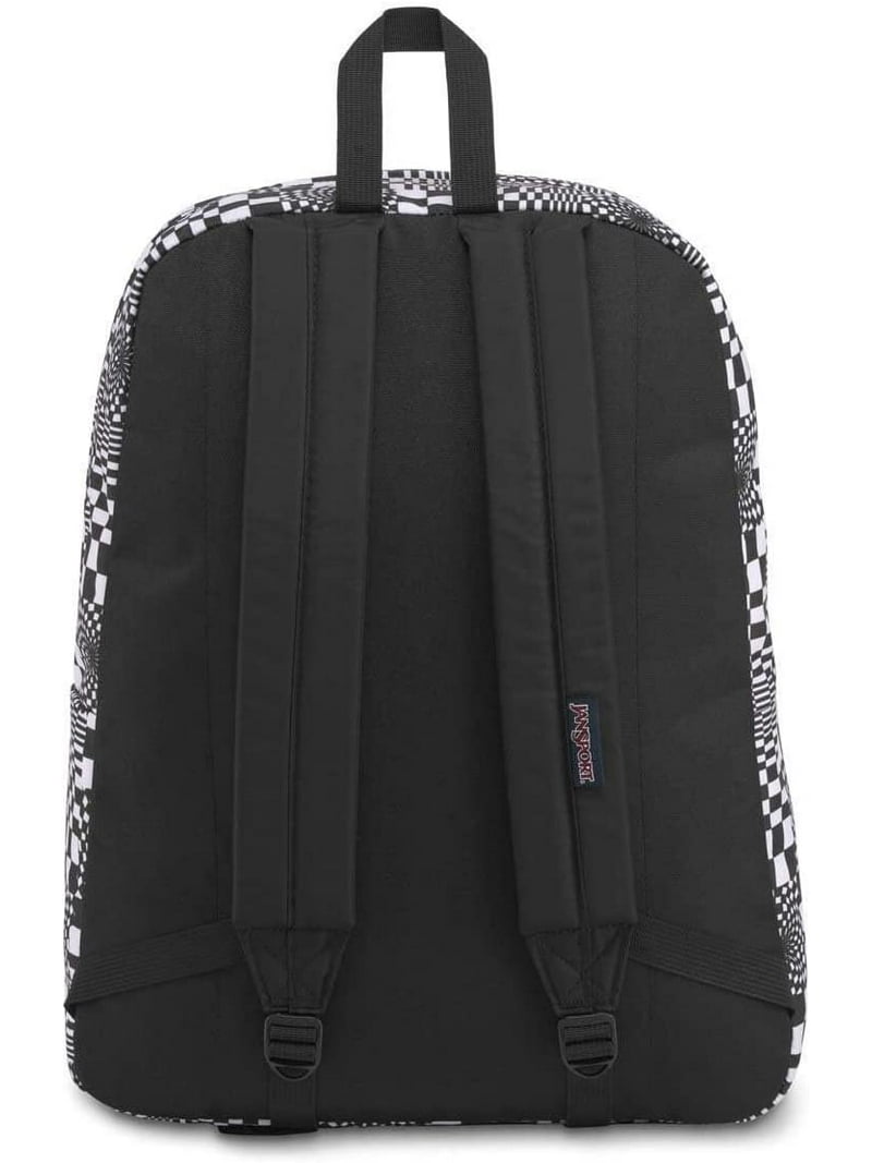 JanSport SuperBreak Distorted Checkerboard Backpack - School