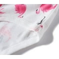 thumbnail image 6 of Toddler Underwear Girls Cotton Breathable Panties Little Kids Mermaid Briefs Childrens Flamingo Comfort 6 Pack Undies Size 5, 6 of 6