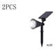 thumbnail image 1 of 2PCS Solar LED Flood Light-Solar 4LED White Light Lawn Spotlight Adepaton CPB-US-DYP566-4, 1 of 5