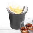 thumbnail image 4 of Comida De Metal Con Asas Cubos De Hielo Y Papas Fritas Para Artículos De Fiesta Cateissary HA044674-01, 4 of 6