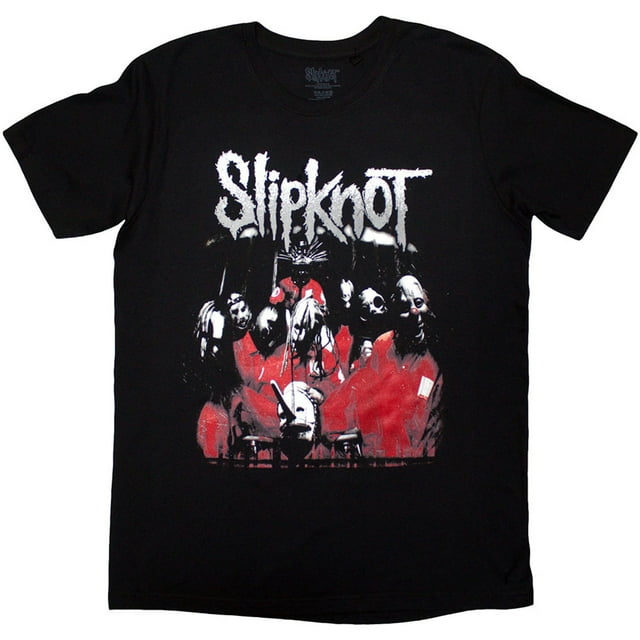 Slipknot T-Shirt Adulte Imprimé au Dos Code-Barres