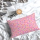 thumbnail image 5 of Fotbe Pink Donut Funda de Almohada Decorativa Estilo Occidental, Lujo en Algodón, Fundas para Almohadas King, Cojín Estampado para Decoración del Hogar-14"x20", 5 of 6