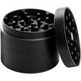 thumbnail image 1 of Herb Grinders, Grinder for Dry Herb Portable Zinc Alloy Metal Grinder,Black,5x4cm, 1 of 5