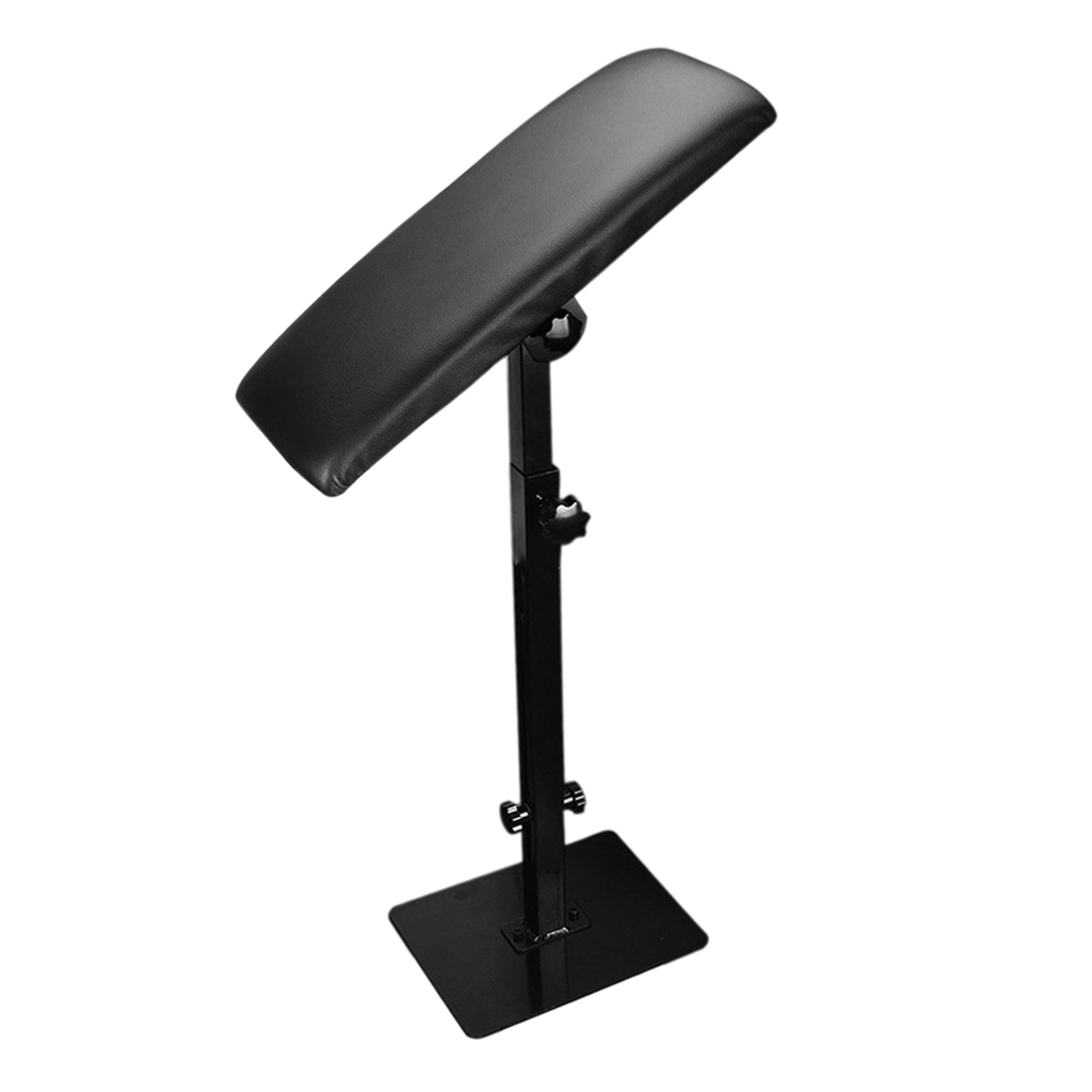 Salon Armrest Stand Portable Pu Leather Pad Leg Arm Rest Holder Chair Walmart Com