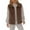 Coffee, variant on Comdrip Vest Jackets for Women! Women's Full Zip Fleece Vest Warm Winter Sleeveless Cardigan Lapel Collar Coat Outerwear with Pocket Winter Vest for Women Grey XL