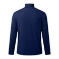 thumbnail image 6 of Zshosam Mens Casual Slim Fit Long Sleeve T-Shirts Soft Lightweight(Blue,XXL), 6 of 6