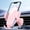 Pink, variant on Miracase Phone Holders for Your Car with Metal Hook Clip, Air Vent Cell Phone Stand Car Mount, Universal Automobile Cradle for Garmin GPS Fit iPhone Android and All Smartphones, Dark Black