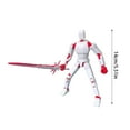thumbnail image 2 of T13 3d Action Figure, Dummy Robot Titan 13 Action Figures, Articulated T13 Desktop Decoration,accessories Best Birthday Festival Gift H, 2 of 2
