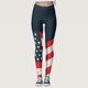 thumbnail image 2 of Gibobby Leggings Mujer Día la Independencia para las mujeres 4 julio Leggings estampados Pantalones cintura alta Correr Pilates Gimnasio Pantalones yoga Medias Compresión Yoga Correr（Azul marino， XL), 2 of 5