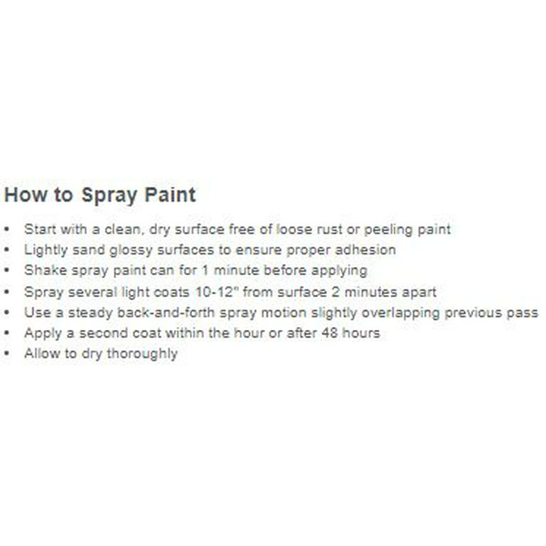 Rust-Oleum Stops Rust Satin Shell White Spray Paint (NET WT. 12-oz