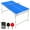 Blue, variant on GoSports 6 x 3 ft Mid-Size Table Tennis Table Set with Adjustable Height - Blue