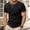 Black, variant on T Shirts for Man Summer Casual Short Sleeve Crewneck Tshirts Lightweight Breathable Relaxed Fit Mens Tees