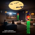 thumbnail image 3 of Esqueleto Halloween Al Aire Libre Con Luces Calcetines Viento Suministros para Fiestas, 3 of 9