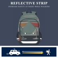 thumbnail image 5 of FORMRS Unisex School Backpack 17" Student Travel Bag with Laptop Compartment, Red Glasses, 5 of 7