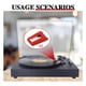 thumbnail image 1 of Aguja de repuesto para grabadora de vinilo, accesorio compacto y ligero para tocadiscos CR43, NP27, G6082i0N, y R8005A 5 piezas, 1 of 10