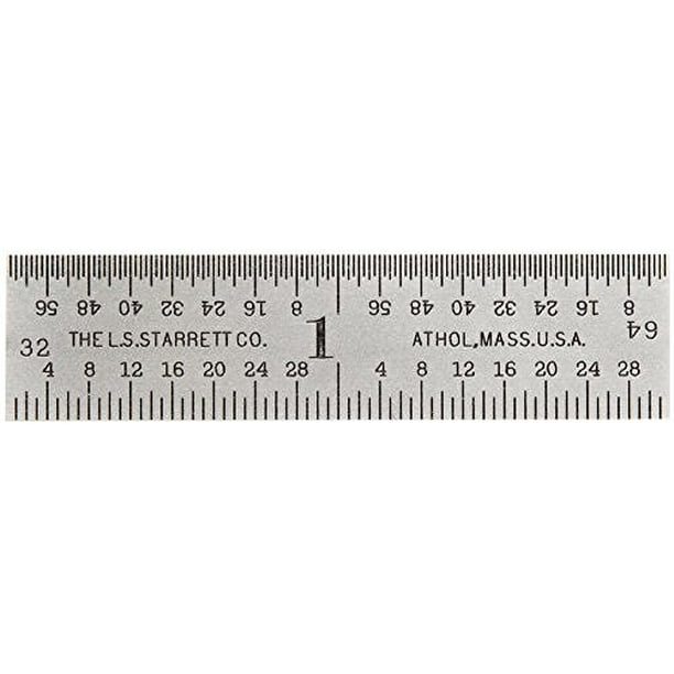 L S STARRETT 56465 C604R 2 2 STEEL RULE Walmart com L S STARRETT 56465 C604R 2 2 STEEL RULE Walmart com