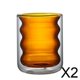 thumbnail image 1 of Taza de café,Taza de café de vidrio de borosilicato de doble pared,Taza de vidrio de doble pared resistente al calor,Taza de vidrio de 200 ml Taza de té y café Boca redonda,Taza de vidrio, 1 of 8