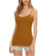 thumbnail image 4 of Ayfxijin Bras for Women,Women's Casual Home Wear With Chest Pads And Adjustable Shoulder Straps Solid Camisole Top, 4 of 4