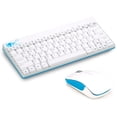 thumbnail image 4 of Keyboard Mouse Combo, 2.4Ghz Keyboard Mouse Silent Ultra Thin Keyboard Mouse Set  For PC For Laptop For Computer White, 4 of 8